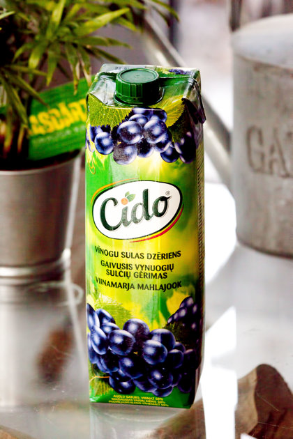 Vīnogu sulas dzēriens CIDO 1 L